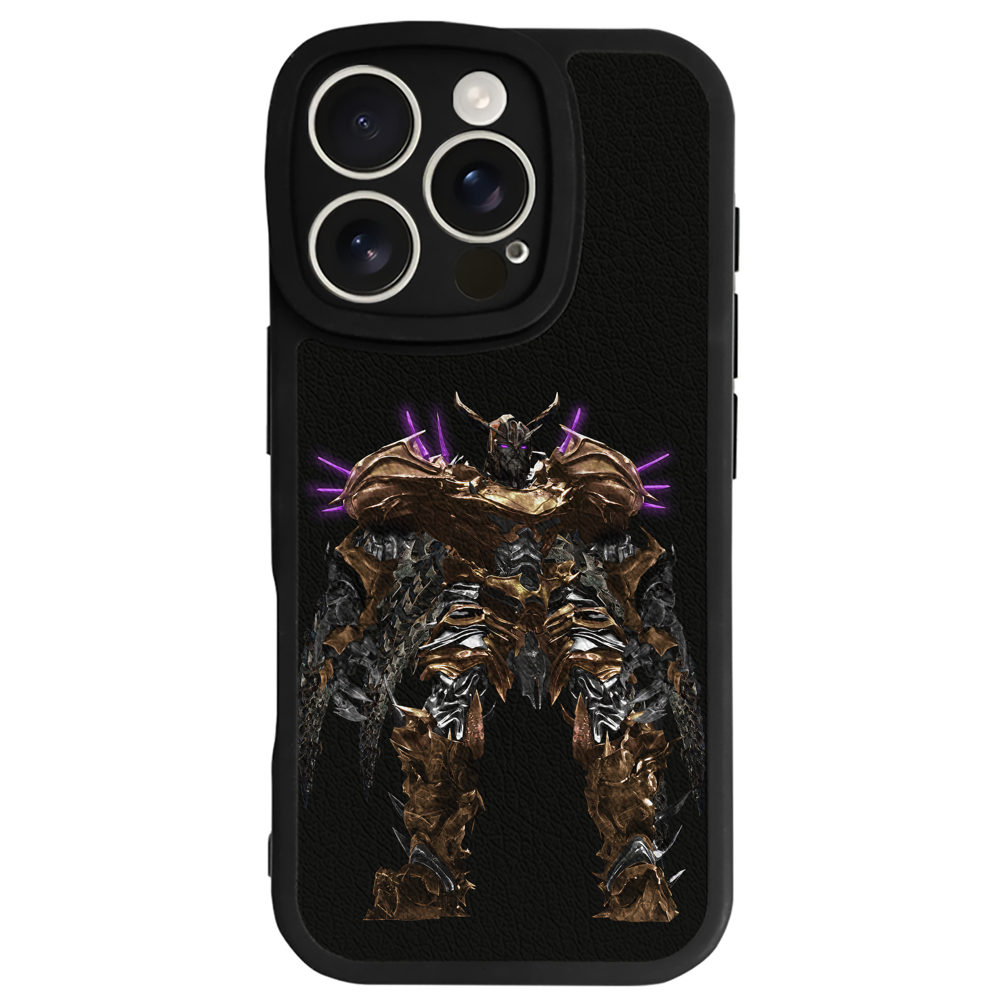 （画像用） Transformers トランスフォーマー 【iPhone 16シリーズ対応】シリコンスマホケース（レザー調） 材質：シリコン